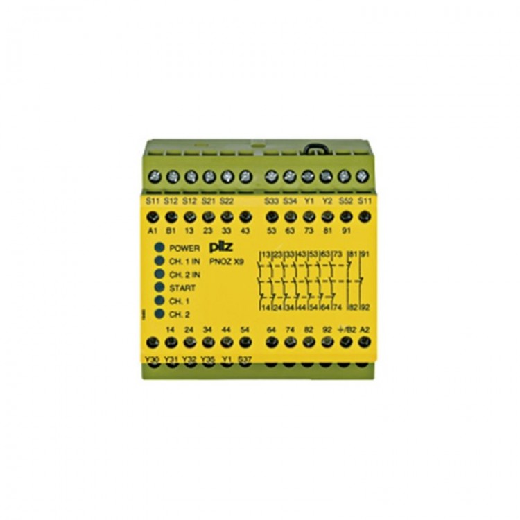 774606 - Pilz - PNOZ X9 200-230VAC 24VDC 7n/o 2n/c 2so