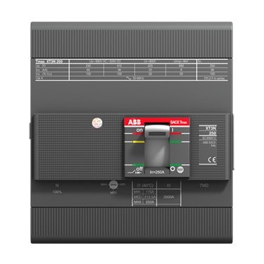 1SDA068070R1 ABB XT3N 250 TMD 250-2500 4p F F InN100%