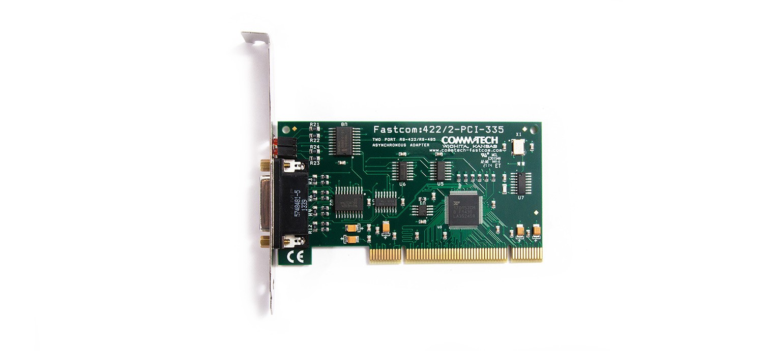 FASTCOM - 422/2-PCI-335 - DUAL CHANNELCRS-422/RS-485 INTERFACE
