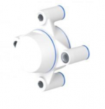NGI - Bearing house XB4FC52(White)-SSB25 mm(Front)-CL(White)-OS(White)