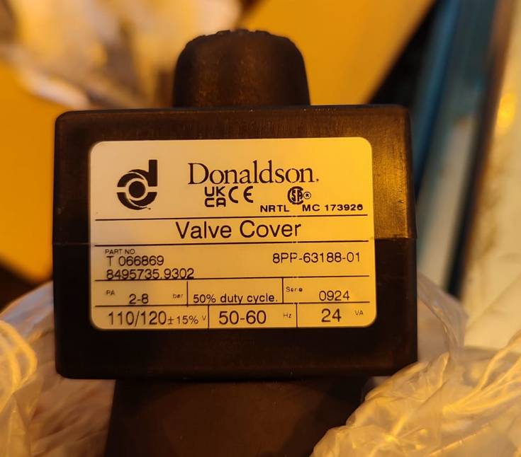 Donaldson - Valve Cover 8PP-63188-01