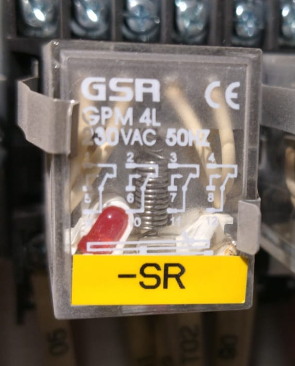 GSR - GSA GPM 4L 230VAC 50HZ OXIDATION AIR BLOWER AUX RELAY