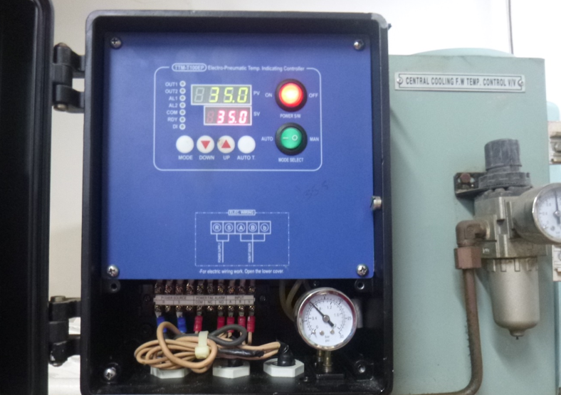 Mt. H Control Valves -  TTM-T100EP Power Supply: 220V 60Hz Air Supply Press: 1.5bar Output Press: 0.2-1.2bar Signal Input: RTD PT100