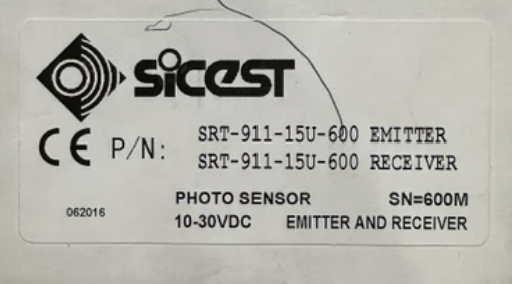 SRT-911-15U-600 EMITTER+RECEIVER