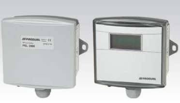 Produal - Type: PEL (without Display) - Differential pressure transmitter - Pressure measuring ranges:  from +/-100 Pa ..+0..2500 Pa