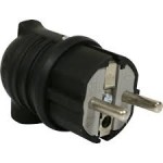 BEMİS - BK1-1402-2011 Single Phase Rubber Series 1x16A. (2P+E) 200/250V. Straight Plug IP44