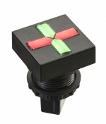 COMELETRIC -  CUTTER INDICATOR SUS09-Q 220V DC230V AC RED/GREEN
