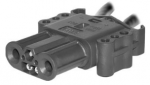 ANDERSON POWER PRODUCTS - 80-160 AMP DIN WITH25 mm Male and female set