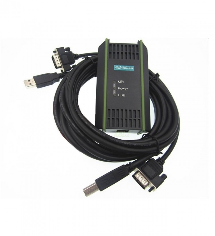 Siemens - USB to MPI / DP PPI PC ADAPTER S7 200 / 300 / 400 PLC PROGRAMMING DEVICE (ADAPTER + CABLE)
