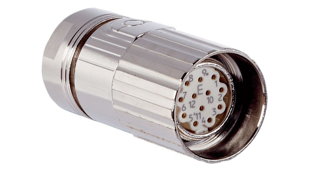 LAMTEC - M23 12 PIN FEMALE CONNECTOR F200K 