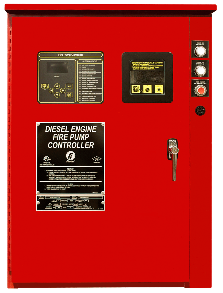 Firetrol - MODEL: FTA100-JN24N - PART NO: MARII#G AS-2000-003 - VOLTAGE: 12/24VDC 500/250MA - SERIAL NO: 800670-RE - CONTROLLER