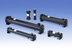 CIESSE - WATER/OIL SHELL AND TUBE TYPE HEAT EXCHANGER, BRAND: CIESSE, TYPE: CSW, CODE: CSW5-53-4, MAX PRESS. OF APPLIANCE 12 BAR, TEST PRESSION 18 BAR
