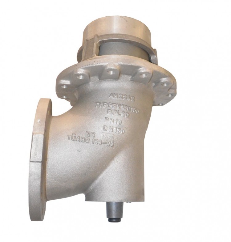 Alfons Haar - P/N: 005053 - Type: PBV 150/150 BFLT , 6”, DN 150/150 V3094 - Pneumatic actuated bottom valve