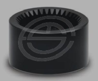 Esmaksan - Code: DK4202A - DK42 plastic coupling - Black