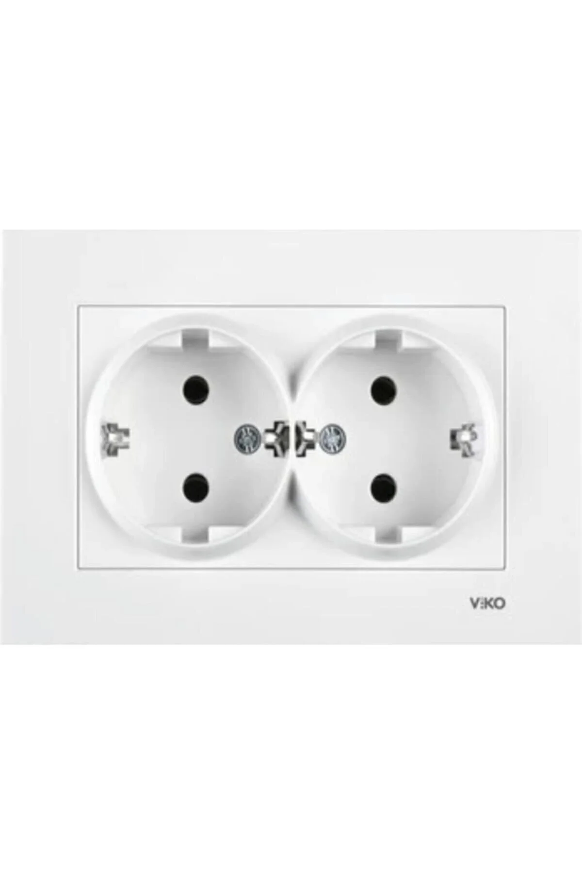 Viko - FLUSH-MOUNTED GROUNDED SOCKET (WHITE)