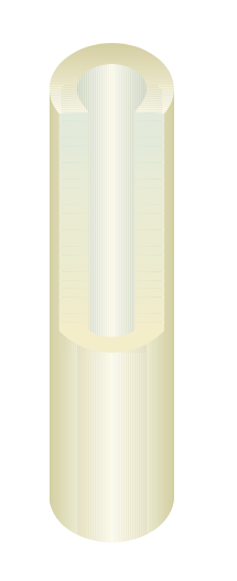 ERIKS - Silicone Rubber Nozzle 10015806 (for inner diameter 4 mm, thickness 2 mm)