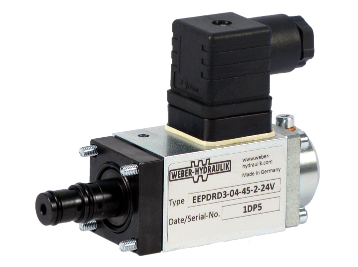 WEBER-HYDRAULIK - CUTTER PRESSURE CONTROL VALVE EEPDRD3-04-45-2-24V