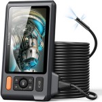 DEPSTECH - THREE-LENS INDUSTRIAL ENDOSCOPE CAMERA 1080P BOROSCOPE - 15 M