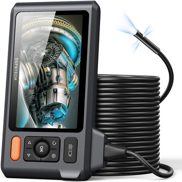 DEPSTECH - THREE-LENS INDUSTRIAL ENDOSCOPE CAMERA 1080P BOROSCOPE - 15 M