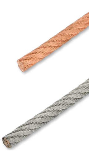 Druseidt - 02887 95 QMM ROUND - GROUNDING STRIP