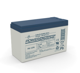 Power-Sonic - PS-1270VDS F1 - 12 V, 7 Ah