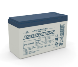 Power-Sonic - PG-12V9 F2 - 12 V, 9 Ah