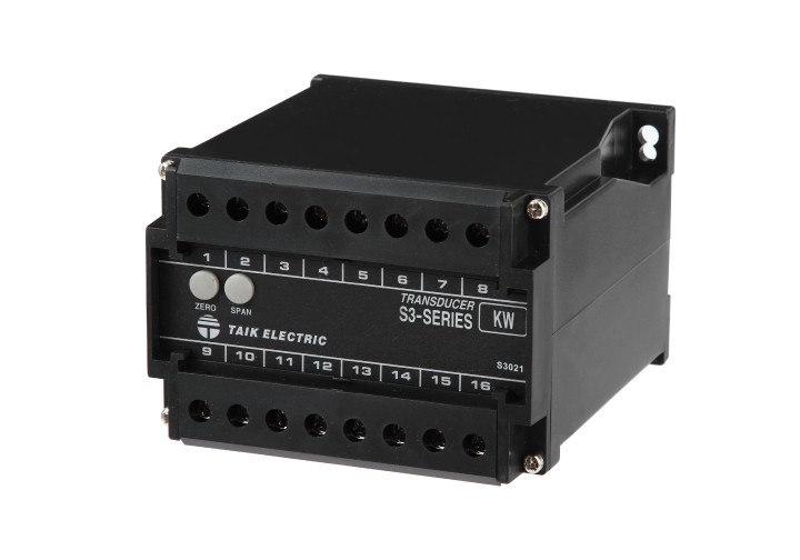 TAIK ELECTRIC - Model: S3-WD-3A - I/P: 380/220V 5A 50HZ - O/P:DC4-20mA/3KW - Power: AC220V