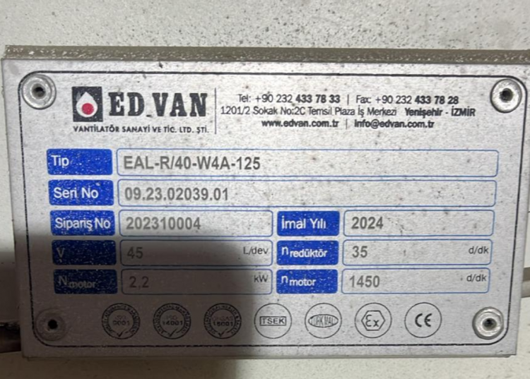 Edvan - EAL-R/40-W4A-125