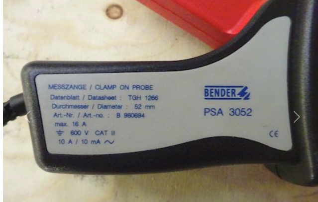 BENDER - PSA 3052 - B 960964