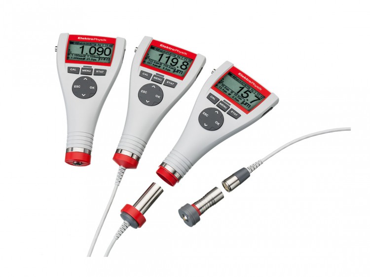 ElektroPhysik - Measuring device with 745 and 45º adjustment brackets