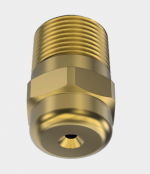 Lechler - 490.686.30CE - NOZZLE, AXIAL - FLOW FULL CONE, SERIES: 490, CONNECTION 3/8 BSPT, MATERIAL: BRASS, SPRAY ANGLE 90°